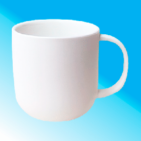 Taza 11oz. redonda blanca